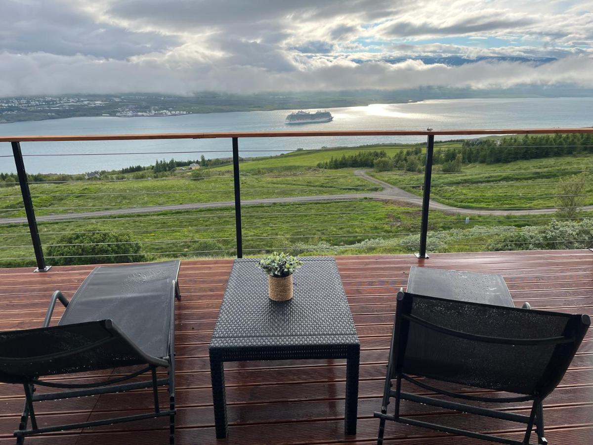 Akureyri - Cabin With An Amazing View Vila Exterior foto